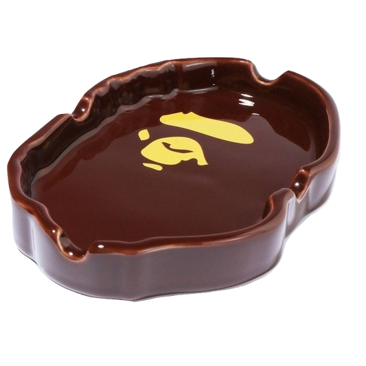 A Bathing Ape Ape Head Ashtray - Brown