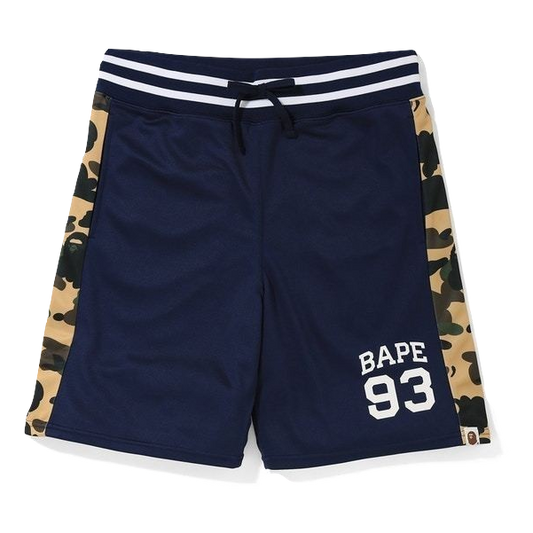 A Bathing Ape Basketball Shorts - Navy