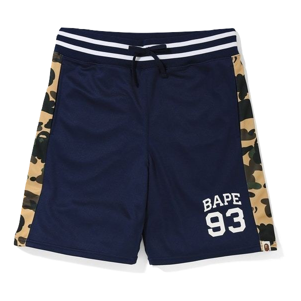 A Bathing Ape Basketball Shorts - Navy