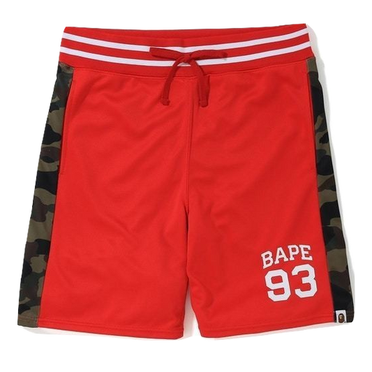 A Bathing Ape Basketball Shorts - Red