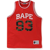 A Bathing Ape Basketball Tank Top - Red