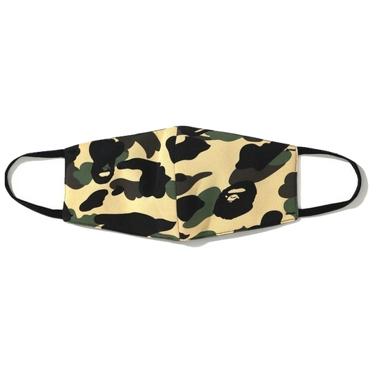 A Bathing Ape 1st Camo Mask - Yellow Camo