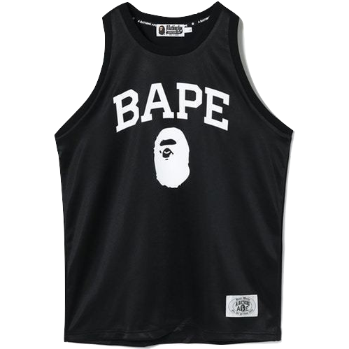 A Bathing Ape Jersey Tank Top - Black