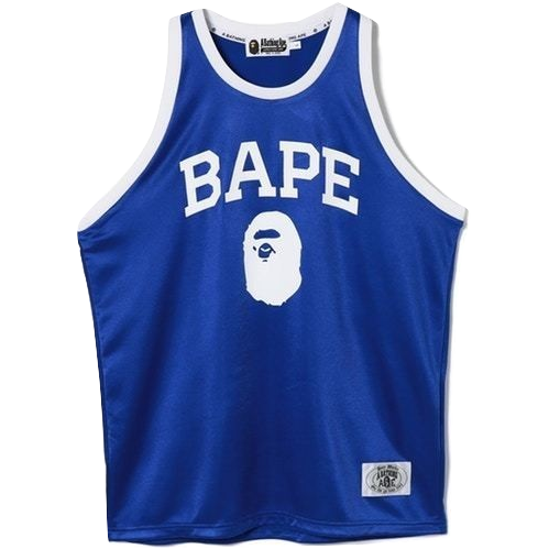 A Bathing Ape Jersey Tank Top - Blue