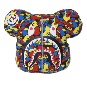 A Bathing Ape Medicom Toy Camo Bear Pillow - Multi