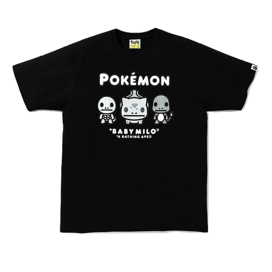 A Bathing Ape X Pokemon 1st Pokemon Tee - Black