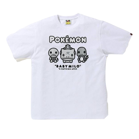 A Bathing Ape X Pokemon 1st Pokemon Tee - White