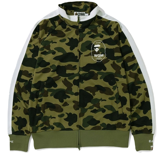 A Bathing Ape 1st Camo Line Jersey Top - Green