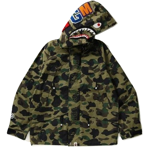 A Bathing Ape 1st Camo Snowboarding Jacket - Green