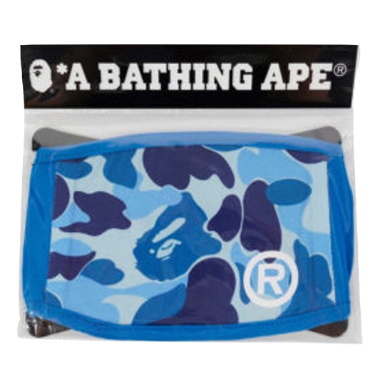 A Bathing Ape ABC Face Mask M - Blue