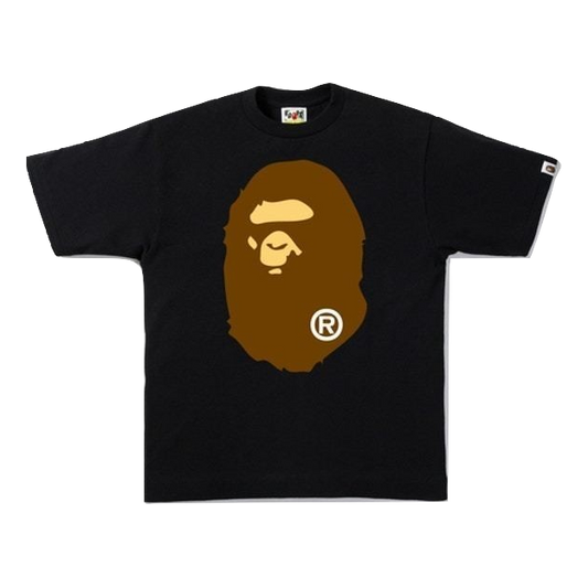 A Bathing Ape Big Ape Head Tee - Black