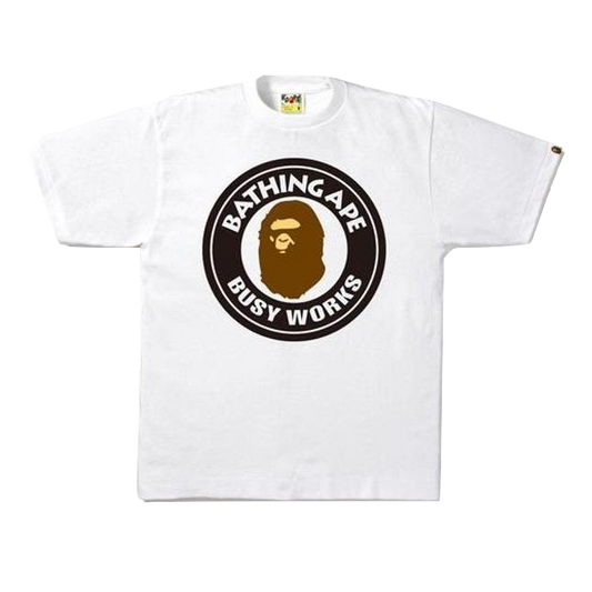 A Bathing Ape Busy Works Tee - White