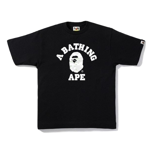 A Bathing Ape City Camo College Tee - Black/Grey