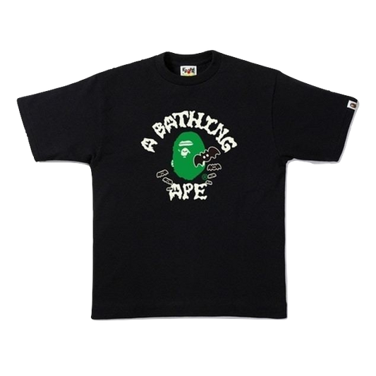 A Bathing Ape Halloween College Tee - Black