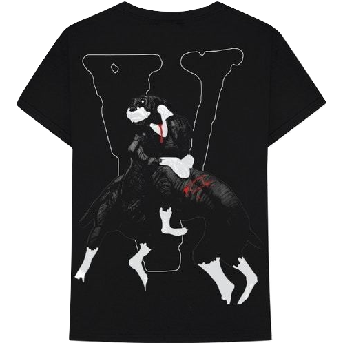 VLone x City Morgue Dogs Tee - Black - Used