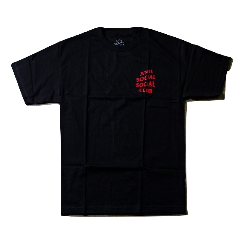 Anti Social Social Club Tee - Black/Red