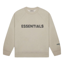 FEAR OF GOD ESSENTIALS 3D Silicon Applique Crewneck - String/Tan