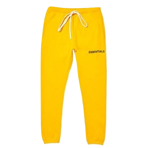 FEAR OF GOD Essentials Graphic Sweatpants - Yellow