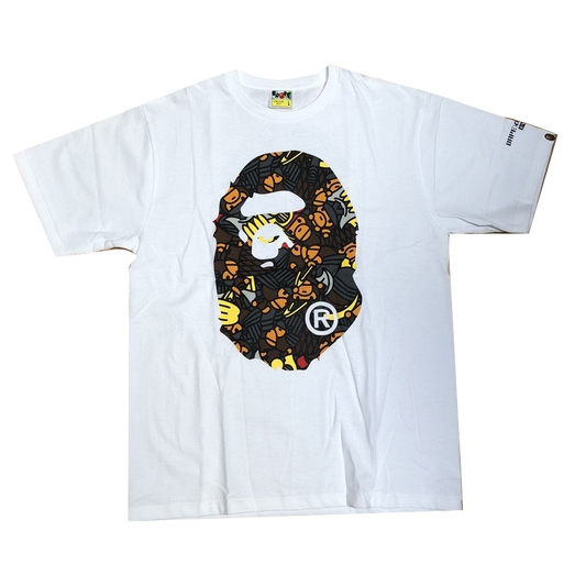 A Bathing Ape Kyoto Exclusive Big Ape Tee - White