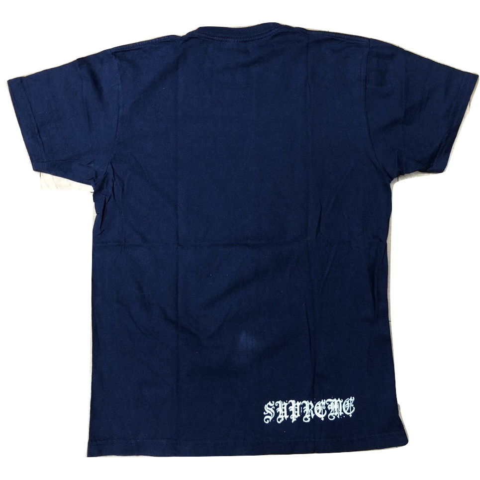 Supreme Anti Establishment Tee - Navy - Used