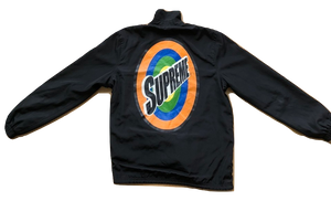 Supreme Tide Logo Coach Jacket - Black - Used