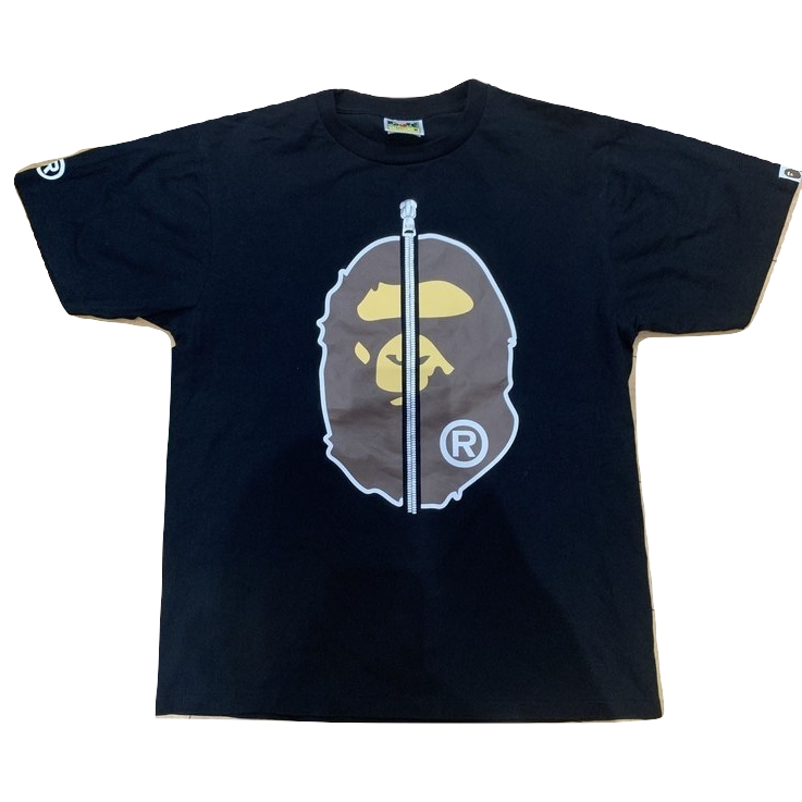 A Bathing Ape 2nd Ape Tee - Black - Used