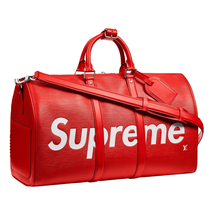 Louis Vuitton x Supreme, Bags, Louis Vuitton X Supreme Pochette Jour Epi  Gm Red