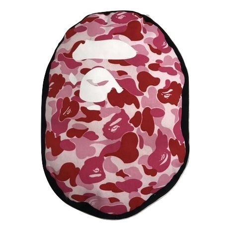 A Bathing Ape Apehead Pillow - Pink