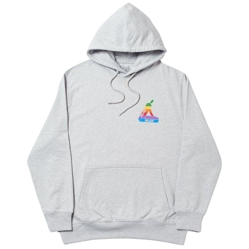 Palace Jobsworth Hoodie - Grey Marl – Grails SF