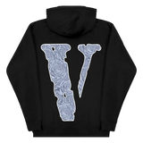 VLone x Pop Smoke The Woo Hoodie - Black - Used