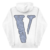 VLone x Pop Smoke The Woo Hoodie - White