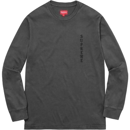 Supreme Overdyed L/S Top