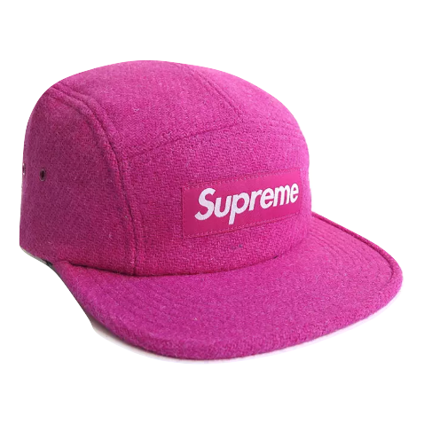 Supreme Featherweight Wool Camp Cap - Pink