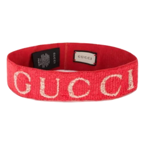 Gucci Elastic Headband - Red