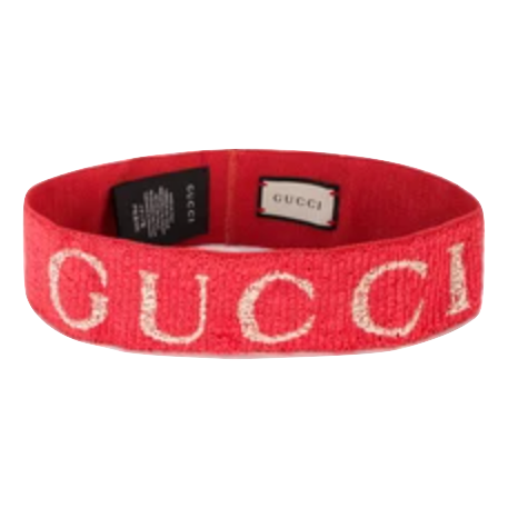 Gucci Elastic Headband - Red