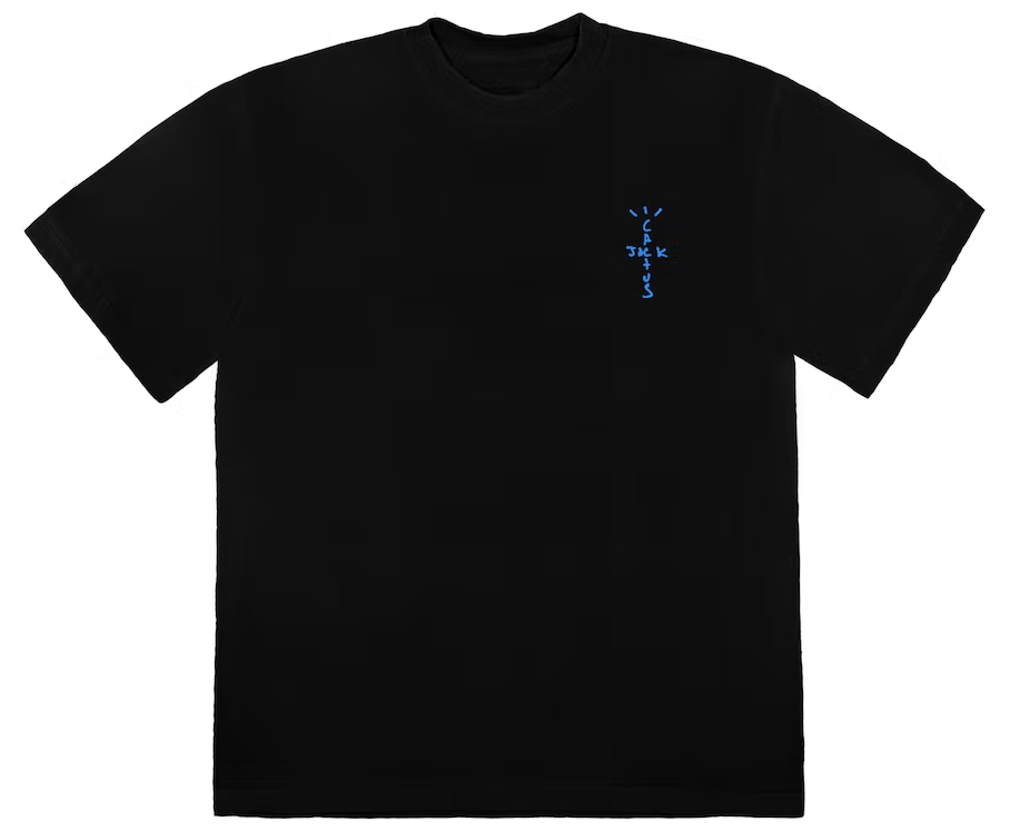 Travis Scott Astro Rage T-shirt - Black