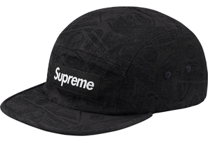 Supreme 100 Dollar Bill Camp Cap - Black - Used