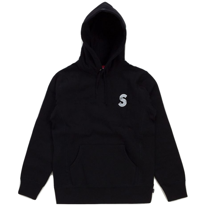 Supreme 3M Reflective S Logo Hooded Sweatshirt - Black