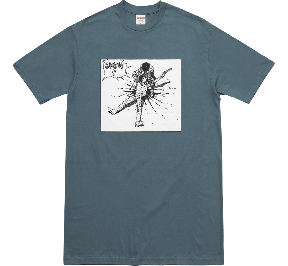 Supreme Akira Yamagata Tee - Slate