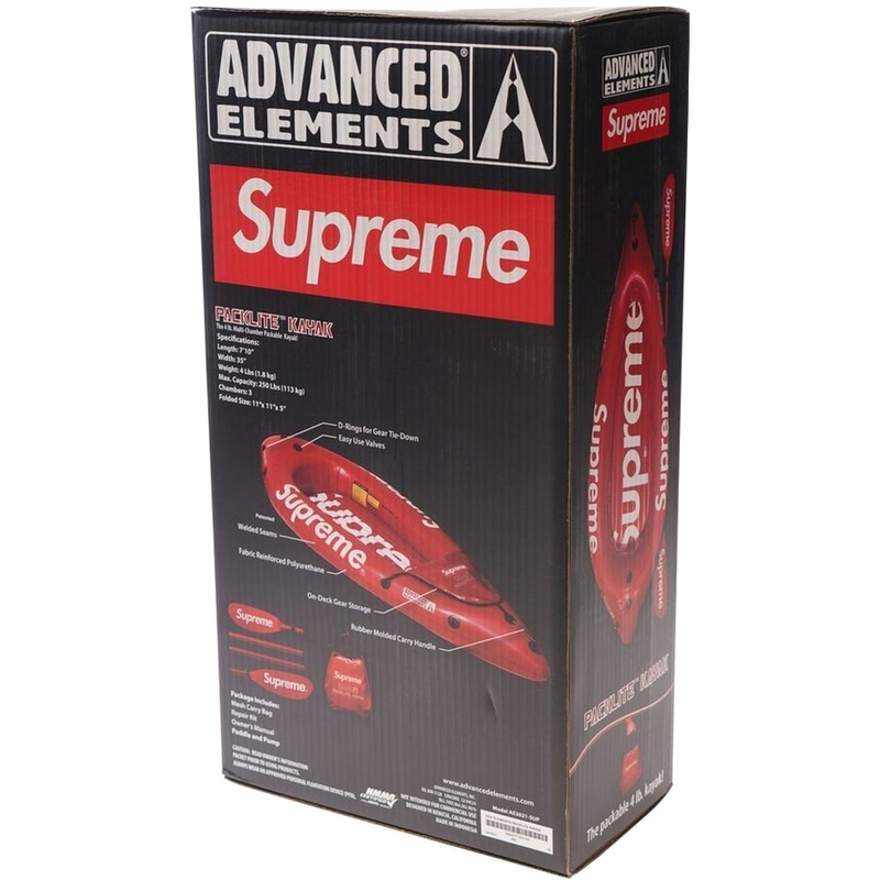 Supreme Advanced Elements Packlite Kayak Red