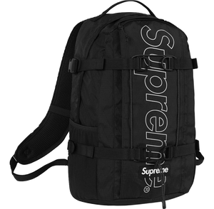 Supreme FW18 Backpack Bag - Black 