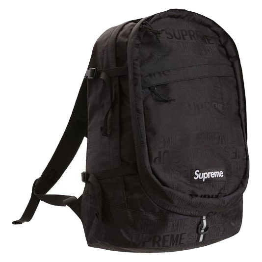 Supreme Backpack SS19 - Black - Used