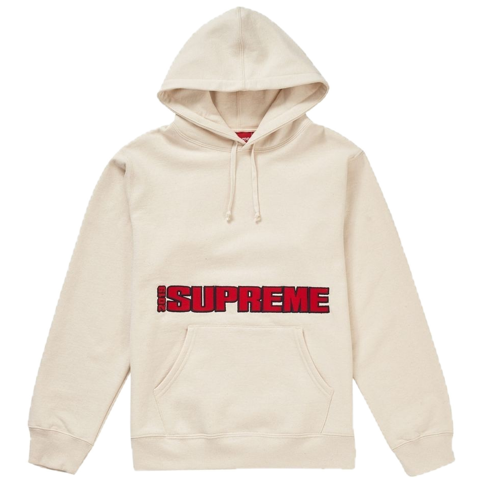 Supreme Blockbuster Hooded Sweatshirt - Natural