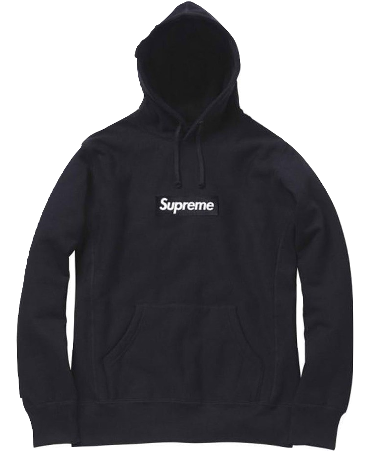 Supreme Box Logo Hooded Sweatshirt Black Men's - FW16 - US