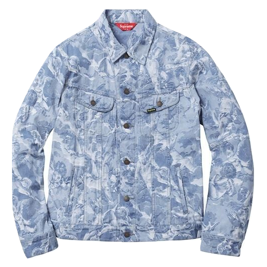 Supreme Cherub Trucker Jacket - Denim - Used