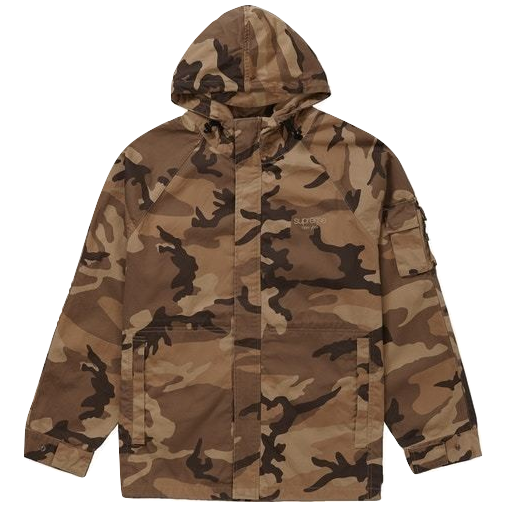 Supreme Cotton Field Jacket - Brown Camo - Used