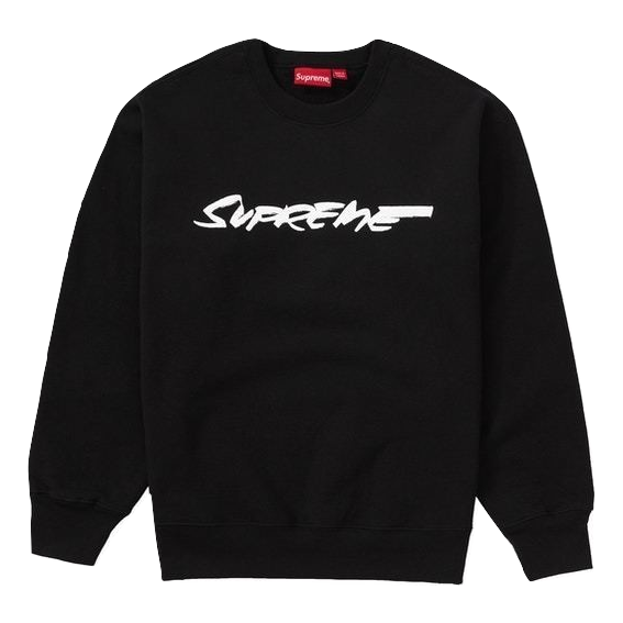 Supreme Futura Logo Crewneck - Black - Used