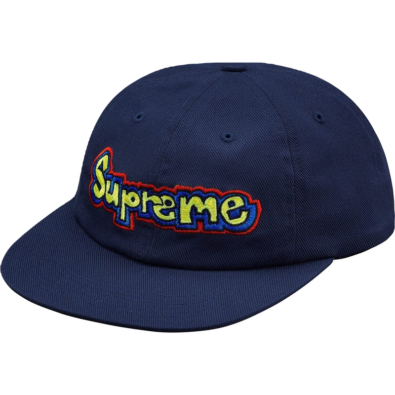 Supreme Gonz Logo 6-Panel Cap - Navy – Grails SF