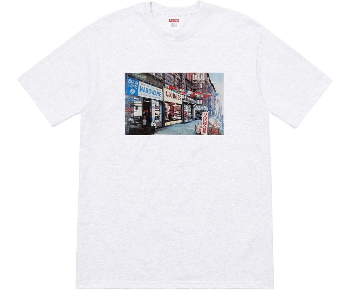 Supreme Hardware Tee - Ash Grey