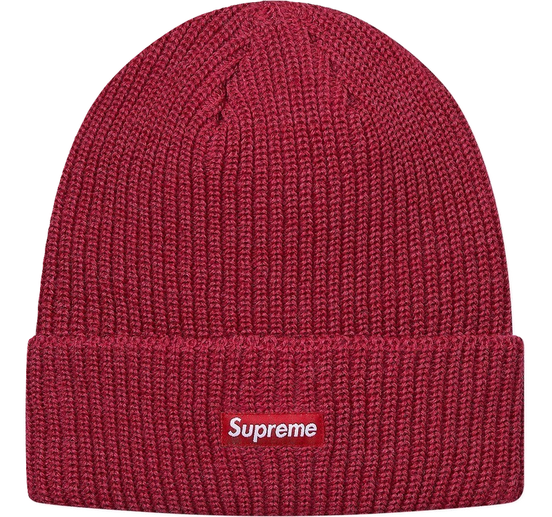 Supreme Heather Loose Gauge Beanie